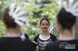 博鳌亚洲论坛2018年年会举行　礼仪人员穿戴黎族服饰亮相