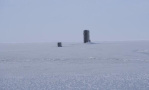 核潜艇“撞”冰层　