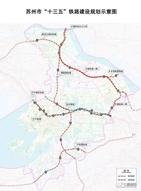 好消息!常熟又新增南沿江城际铁路!