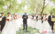 中国矿大20对新人集体婚礼在徐州银杏时光隧道浓情上演