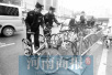 郑州一商圈共享单车流入量飙升　每天达上万辆