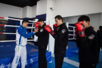 南京长盛格斗健身俱乐部定期向地铁公安民警进行免费集中训练